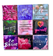 Inspired Quote Magnet Set